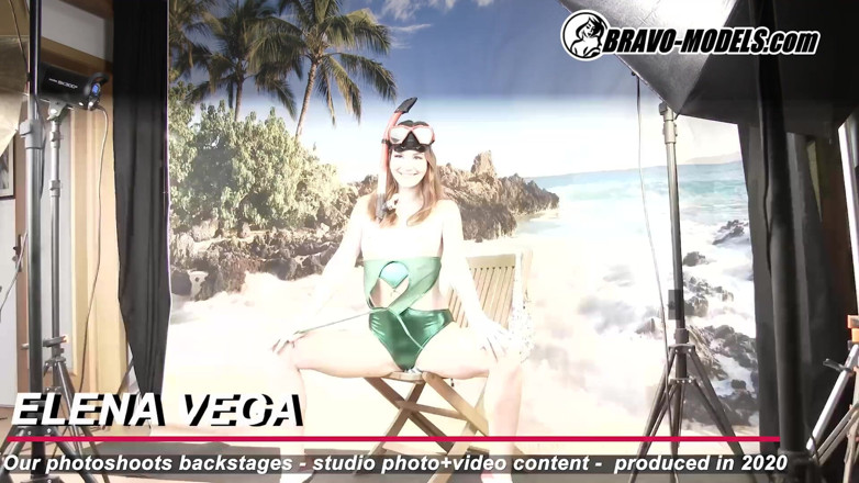Bravo Models Media: 377 penggambaran di belakang pentas Elena Vega dewasa