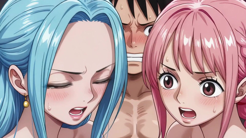 Prznai: Vivi, rebecca und Luffy (op)