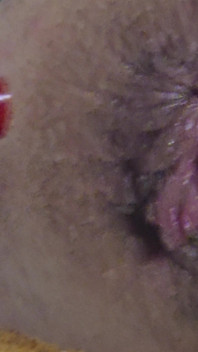Pushing Out a Creampie