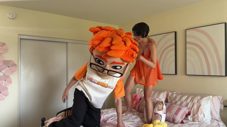 PornDudeCasting: Daya Dare se encuentra con su nuevo vecino, amigo porno