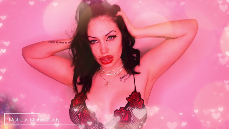 Goddess Misha Goldy: Czcijcie moje kryształowe usta! JOI