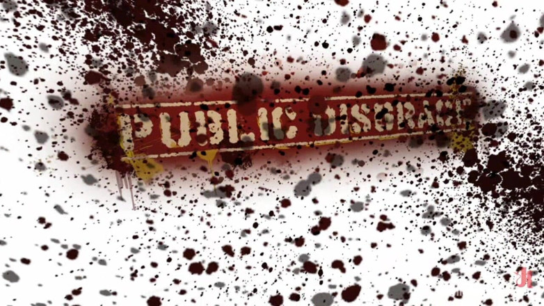 Public Disgrace by Kink: Fuertemente atado y amordazado, culo follado en público