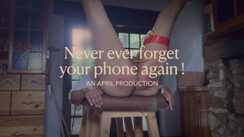 Mistress April: Nu uita telefonul rose