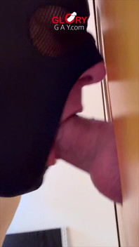 At the Gloryhole: How Much Does He Shoot Into the Glass?