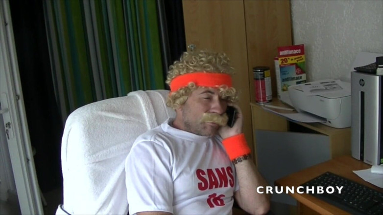 Gaybareback: Leo fucked bareback by funny boy