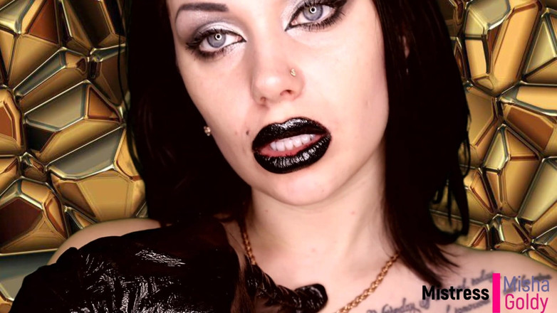 Goddess Misha Goldy: Nie miałeś pozwolenia na wank do innych modeli! Pożeraj i...