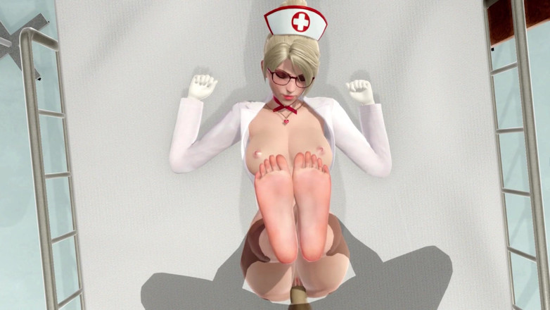 Waifu club 3D: Chiêm ngưỡng đôi chân của Mercy trong khi bạn đụ cô ấy