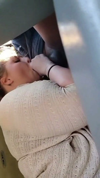 Sneakylink vyšla po ulici, aby snědla tohoto ptáka na zadním sedadle
