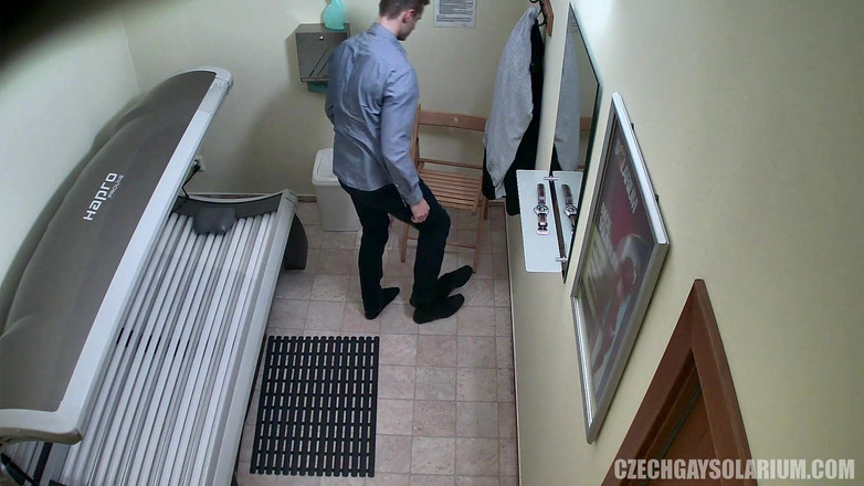 Czech Gay Solarium: 체코 게이 솔라리움 25 근육질 신의 솔로 액션