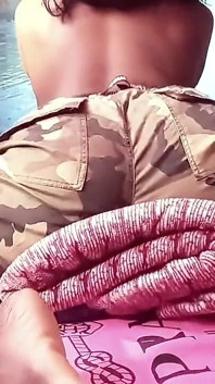 Riding Humping My Pillow in Combats Finger Fuckinb My Self