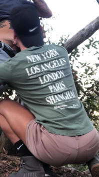 Raw Bareback Fucking Outdoor Action! Bubble Ass Takes a Load!