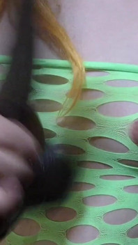 Full: Big Nipples Trans Girl Punishes and Slaps Her Lactating Tits with Clamps and a BBC Dildo