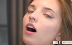 MY18TEENS - One of the most beautiful girls will show her pussy
