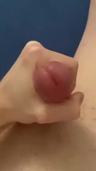 Cumshot Before Falling Asleep