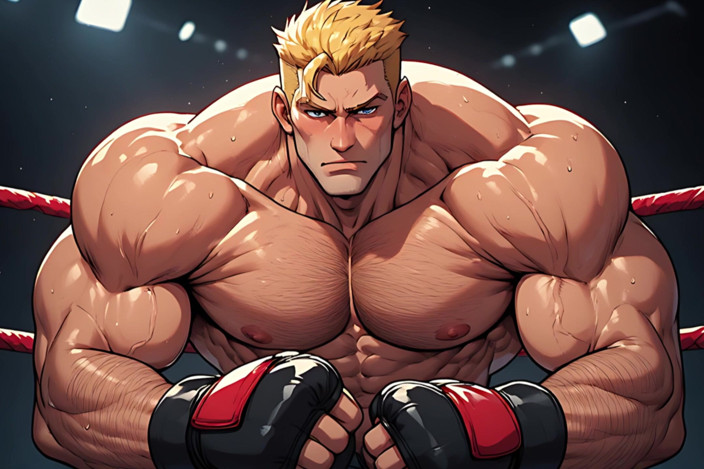 Erotic Man: Ken Masters Naked Fighter (ai)