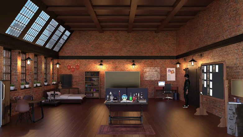 3D Cartoon Porn: Kink Maker 6: el orgasmo del consolador de la sala de...