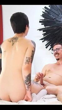 Anal Dildo Ride and Handjob Love Art