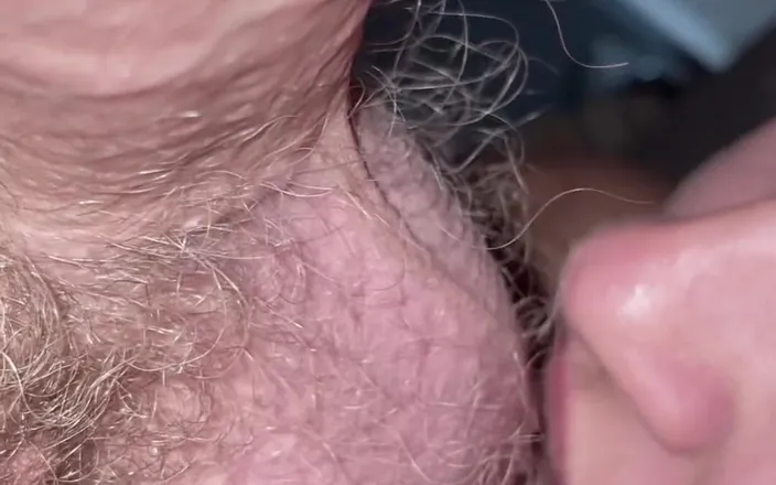 Filthy British Couple: Watch Me Lick and Suck Daddys Balls Before I Tongue...