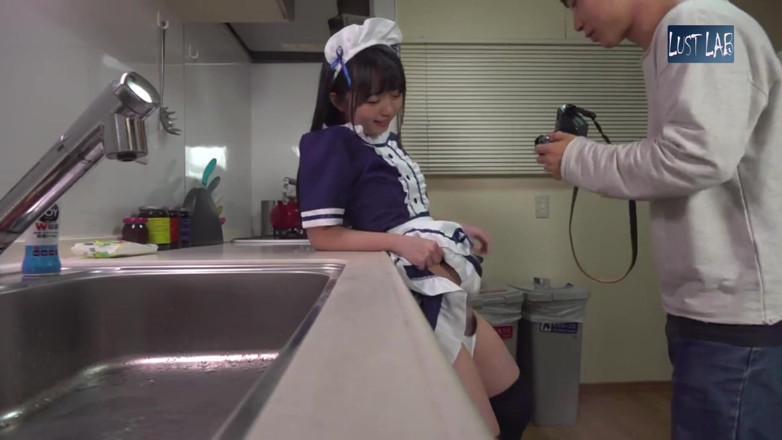 Lust lab: Flirty Visitor in a Short Skirt Invites Me in, POV...