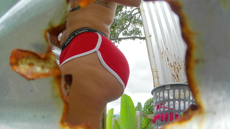 Katrina4deluxe: Seu olhar, minha excitação na cabine