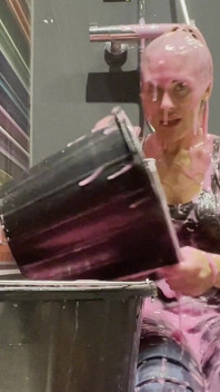 Callie Gets Pink Gunged