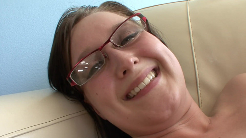 Anna's girls: Hung stud fucking her fat shaved pussy