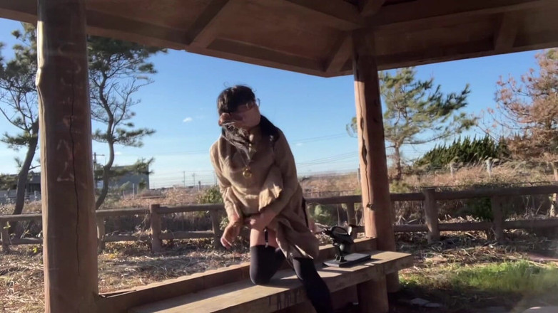 megu2002: 自主トレーニング　no74　公共ビーチでファックマシーン