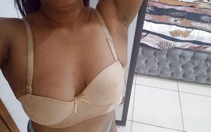 PATY PATY: Exotic Stepdaughter in Front of the Mirror Masturbates in Her...