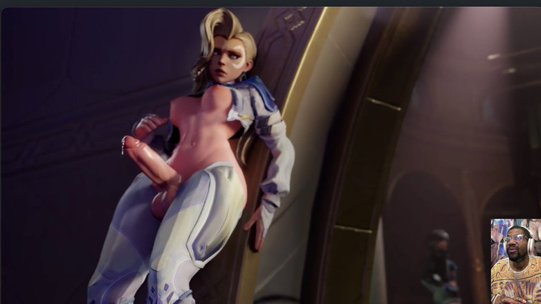 L6RD7BLU3 FUTA: Hardcore transgênero rabuda batendo na porra, Luna Snow recebe porra...