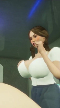 Un doc lui fait une branlette dans le porno 3D de Medbay