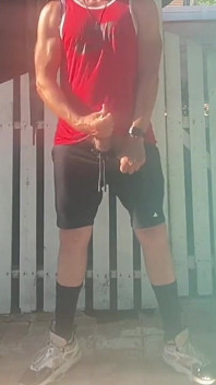 Rápida gozada ao ar livre de Jockdad87