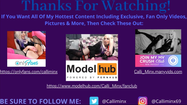 Calli Minx: 내 요가 스윙에 열심히 사정
