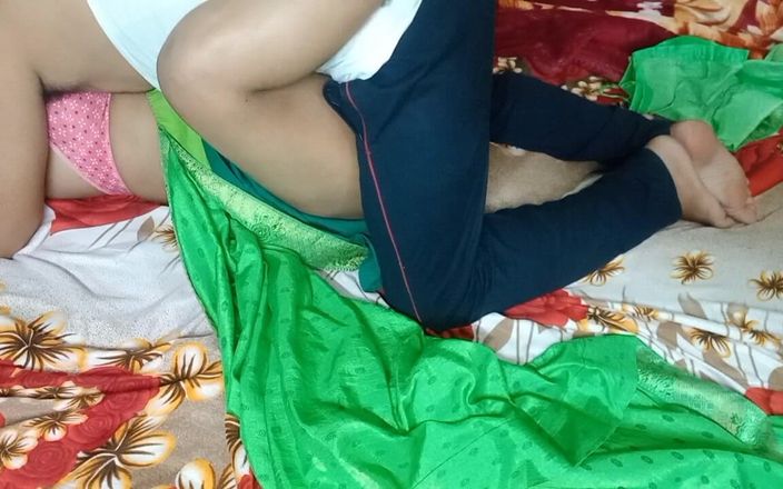 Manjushukla: Skutečná domácí bhabhi má sex se svým manželem.