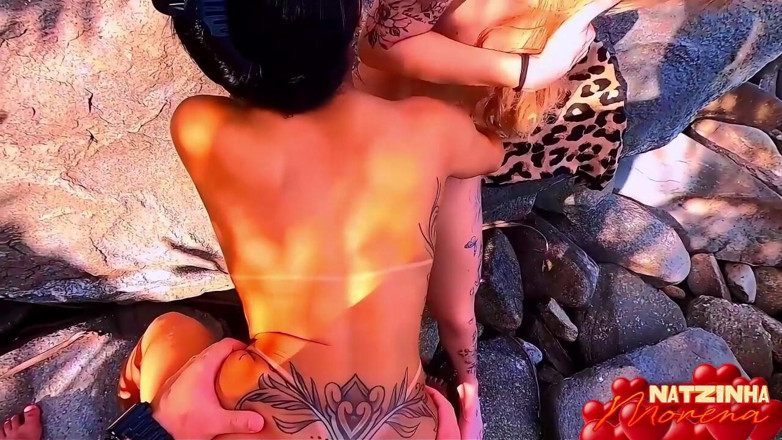 NatzinhaMorena: Fantasi Di Pantai - Pirang Dan Brunette (pov)