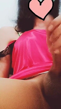 Skinny Asian Ladyboy Masturbation and Cum Twice