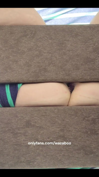 Flashing My Plug at You While Sitting on a Park Bench