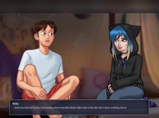 3DXXXTEEN2 Cartoon: Fasten your seatbelts for a bumpy night. 3D porn cartoon sex