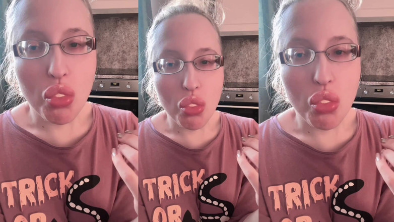 FinDom Goaldigger: ASMR巨大なバブルガム効果音をヘッドホンで聴く