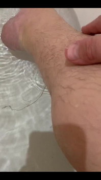 My Bath Was Full of Cum After I Jerked off There