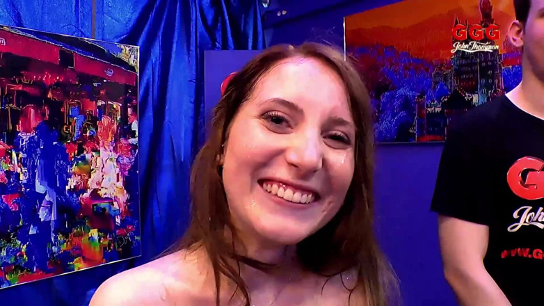 Gang Bang Germany: Ggg John Thompson Lia-louise - Sweet 18 and Already in Love with...