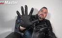English Leather Master: Поклонение кожаным перчаткам господина