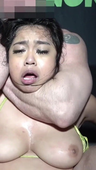 巨乳アジア人ファックドールルナミルズ過激な乱暴なセックス&ドリンク小便