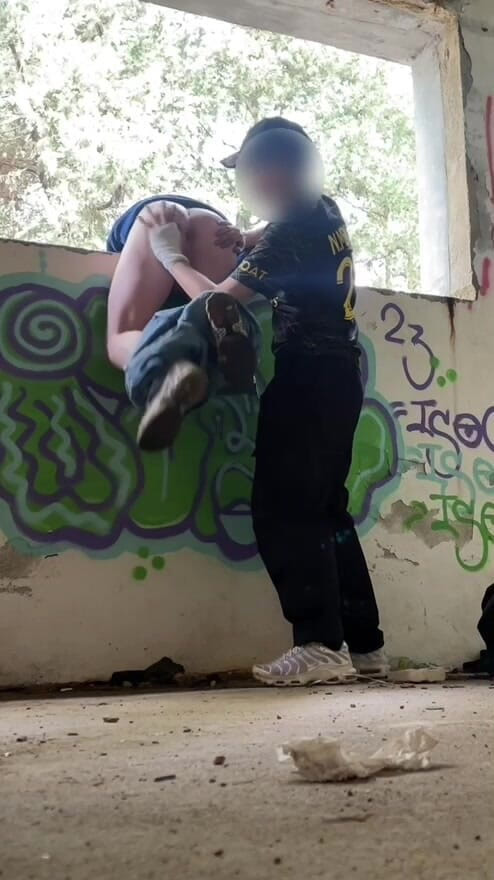 AmateurMates: Amateur Boy Trapped! His Jeans Depantsed to Expose His Smooth...