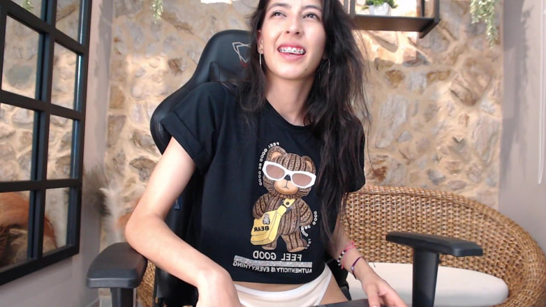 Adhara Hamilton: Sexy Dancing Masturbation Hard Naked Show