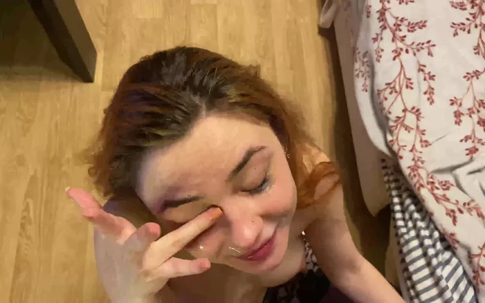 LeoCasanova: Redhead Slut Gets Insane Facial