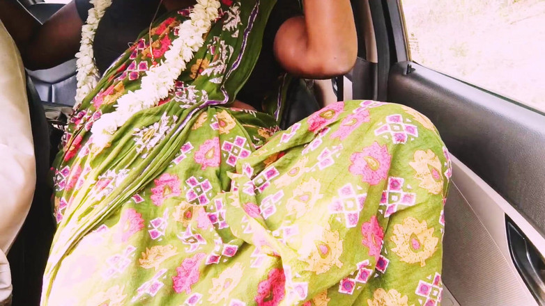 Telugu honey lips: Telugu stiefmoeder autoseks met stiefzoes