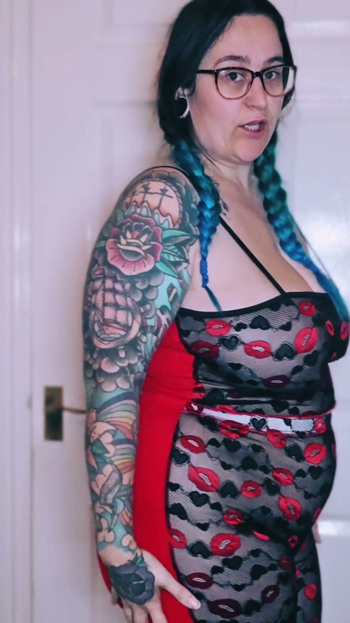 ElizabethsLingerie: Red, Black &amp; Lace Lingerie Try-on Haul