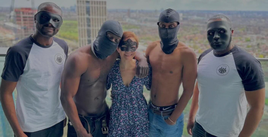 Queen-Lucy: Hotwife 4 BBC Gangbang While Cuck Husband Films, Dvp, Doggy, Hard...