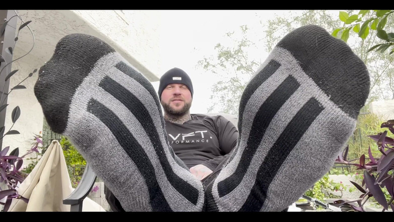 Jasons feet: 私はここでチルするつもりです