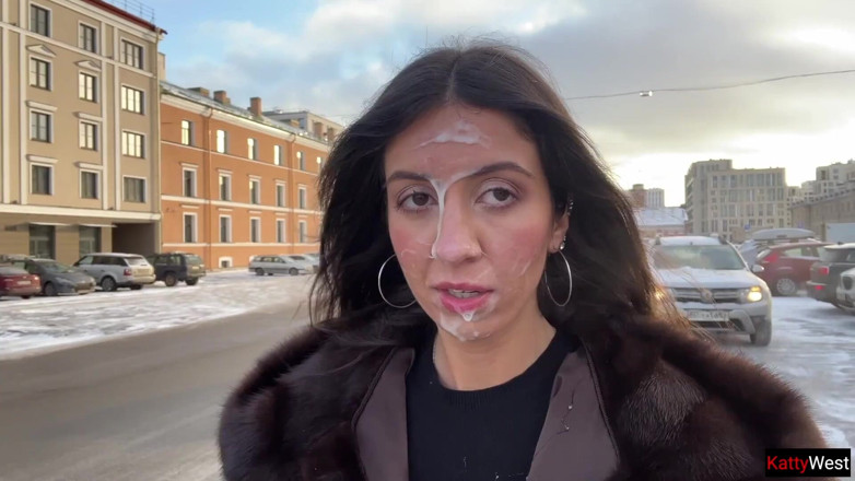 Katty West: Mädchen willigte ein, mit dem sperma eines fremden im gesicht...